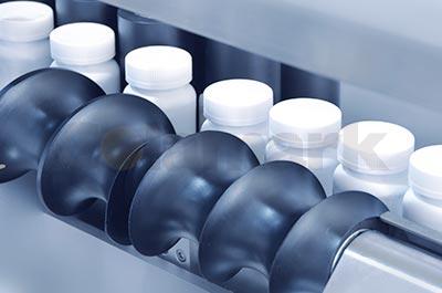 垂直輥子鏈式大圓瓶智能貼標(biāo)機