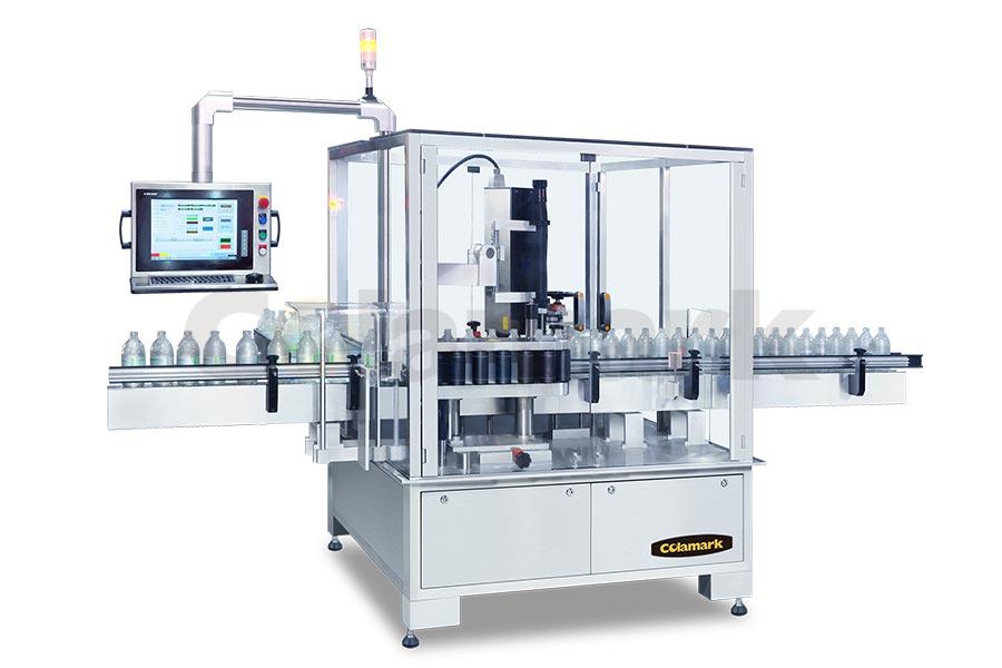 垂直輥子鏈式大圓瓶智能貼標(biāo)機