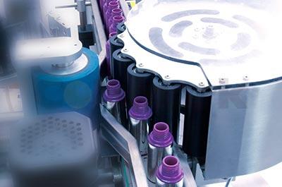 轉(zhuǎn)盤(pán)式智能立式圓周定位貼標(biāo)機(jī)