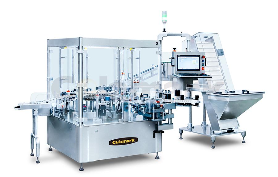 預(yù)充針管高速扭桿智能貼標(biāo)機