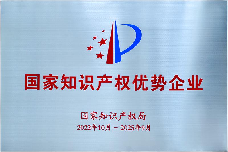 國家知識(shí)產(chǎn)權(quán)優(yōu)勢(shì)企業(yè)